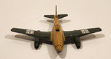 Lintoy Messerschmitt ME-262 Green and Beige WWII Die Cast Toy Aircraft