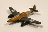 Lintoy Messerschmitt ME-262 Green and Beige WWII Die Cast Toy Aircraft