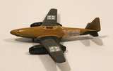Lintoy Messerschmitt ME-262 Green and Beige WWII Die Cast Toy Aircraft