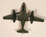 Lintoy Messerschmitt ME-262 Green and Beige WWII Die Cast Toy Aircraft