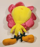 2003 Nanco Warner Bros. Looney Tune Tweety Bird with Pink Flower Hat 15" Stuffed Plush Toy