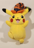 2019 WCT Wicked Cool Toys Nintendo Pokemon Pikachu with Halloween Witch Hat 10 1/2" Stuffed Plush Toy