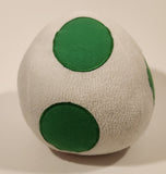 Nintendo Super Mario Bros. White and Green Yoshi Egg 7" Stuffed Plush Toy