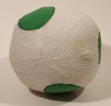 Nintendo Super Mario Bros. White and Green Yoshi Egg 7" Stuffed Plush Toy