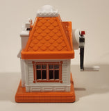 Kapamax World Kapa Angel Pinky Orange and White Schoolhouse Shaped Pencil Sharpener
