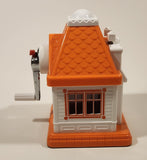 Kapamax World Kapa Angel Pinky Orange and White Schoolhouse Shaped Pencil Sharpener