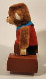 Vintage 1960 Yanoman Toys Acro Chimp Porter Moving Battery Operated Animated Toy with Box