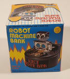Vintage c. 1970 Ever Last Roboto Machine Bank Wind up Action Plastic Toy New in Box
