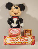 Vintage 1976 Durham Industries Walt Disney's Mickey Mouse Mickey Magician Magic Show Plastic Toy