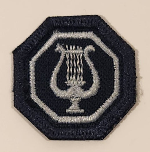 Royal Canadian Air Cadets Military Band Basic Musician Embroidered Patch Badge