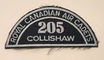 Royal Canadian Air Cadets 205 Collishaw (Nanaimo) Embroidered Shoulder Title Patch Badge
