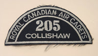 Royal Canadian Air Cadets 205 Collishaw (Nanaimo) Embroidered Shoulder Title Patch Badge