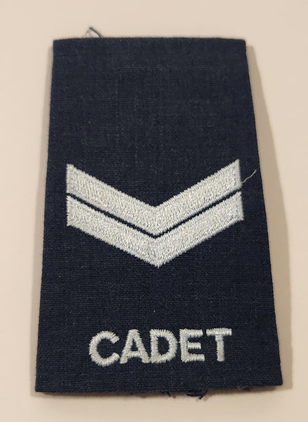 Royal Canadian Air Cadets Corporal Two Chevrons Embroidered Patch Badge