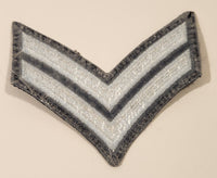 Royal Canadian Air Cadets Corporal Two Chevrons Embroidered Patch Badge