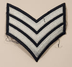 Royal Canadian Air Cadets Sergeant Three Chevrons Embroidered Shoulder Patch Badge