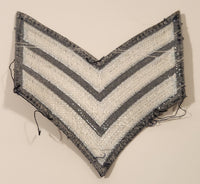 Royal Canadian Air Cadets Sergeant Three Chevrons Embroidered Shoulder Patch Badge
