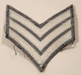 Royal Canadian Air Cadets Sergeant Three Chevrons Embroidered Shoulder Patch Badge