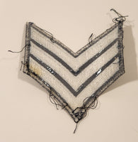 Royal Canadian Air Cadets Sergeant Three Chevrons Embroidered Shoulder Patch Badge