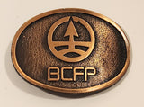 Century Canada BCFP British Columbia Forestry Professional Metal Belt Buckle