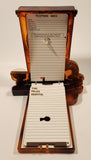 Vintage S.D.H.K. No. 24 Rotary Telephone Shaped Plastic Directory Phone Number Book