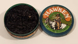 RARE Vintage Hawken Wintergreen Flavored Rough Cut Smokeless Tobacco Plastic Container Still Full