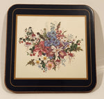 Vintage Pimpernel Birds and Flower Themed Cork Backed Beverage Drink Coaster Made in England