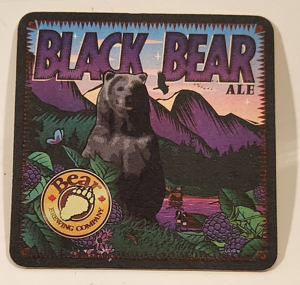 Bear Brewing Company Black Bear Ale Paper Beverage Drink Coaster
