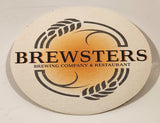 Brewsters Brewing Company & Restaurant Paper Beverage Drink Coaster
