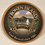 Bowen Island Brewing Craft Brewed since 1986 Paper Beverage Drink Coaster
