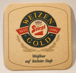 Stiegel Seit 1492 Weizen Gold Paper Beverage Drink Coaster