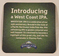 Granville Island Brewing Brockton IPA It's Good To Be Here Paper Beverage Drink Coaster