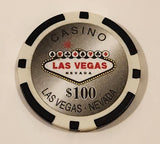 Las Vegas Nevada Casino $100 Fantasy Coin Token Poker Chip