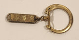 Vintage York England Brass Gold Look Keychain