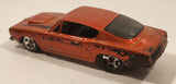 2008 Hot Wheels Team: Muscle Mania '71 Hemi Cuda Metalflake Orange Die Cast Toy Car Vehicle
