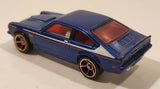 2010 Hot Wheels Faster Than Ever Custom V-8 Vega Blue Die Cast Toy Muscle Car Vehicle