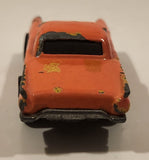 1987 Hot Wheels Color Racers '57 T-Bird 1957 Ford Thunder Bird Pink Peach Orange Die Cast Toy Car Vehicle