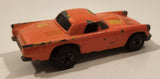 1987 Hot Wheels Color Racers '57 T-Bird 1957 Ford Thunder Bird Pink Peach Orange Die Cast Toy Car Vehicle