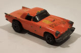1987 Hot Wheels Color Racers '57 T-Bird 1957 Ford Thunder Bird Pink Peach Orange Die Cast Toy Car Vehicle