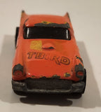 1987 Hot Wheels Color Racers '57 T-Bird 1957 Ford Thunder Bird Pink Peach Orange Die Cast Toy Car Vehicle