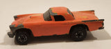 1987 Hot Wheels Color Racers '57 T-Bird 1957 Ford Thunder Bird Pink Peach Orange Die Cast Toy Car Vehicle