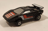 Vintage 1980 Kidco Key Cars Lamborghini Countach Black Die Cast Toy Car Vehicle Made in Macao