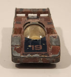 MC Toy Porsche 956 Brown and Green Die Cast Toy Car Vehicle Made in China