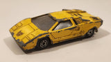 MC Toy Lamborghini Diablo Yellow Die Cast Toy Car Vehicle Made in China