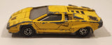 MC Toy Lamborghini Diablo Yellow Die Cast Toy Car Vehicle Made in China