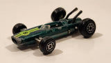Vintage Zylmex No. D3 B.R.M. H16 Formula 1 Green Die Cast Toy Race Car Vehicle Made in Hong Kong
