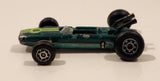 Vintage Zylmex No. D3 B.R.M. H16 Formula 1 Green Die Cast Toy Race Car Vehicle Made in Hong Kong