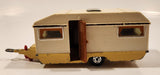 Vintage 1978 Lesney Matchbox Super Kings K-69 Europa Caravan Camper Trailer Cream White Die Cast Toy Car Vehicle