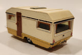 Vintage 1978 Lesney Matchbox Super Kings K-69 Europa Caravan Camper Trailer Cream White Die Cast Toy Car Vehicle