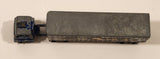 Vintage Lesney Matchbox Major Pack M-9 Inter-State Double Freighter Cooper Jarrett International Hendrickson Tractor Blue and Grey Die Cast Toy Racing Car Vehicle