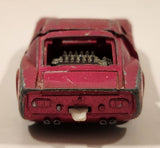 Vintage 1978 Lesney Matchbox Speed Kings K-24 Lamborghini Miura Pink Die Cast Toy Car Vehicle
